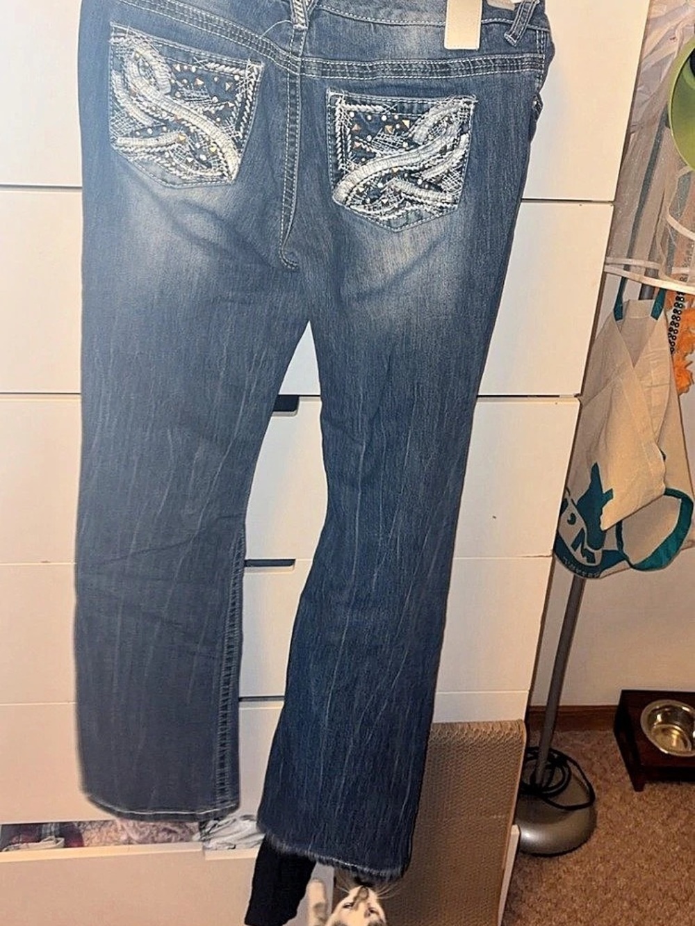 Vanity Collection Premium Vanity Collection bootcut jeans Embellished Bootcut
